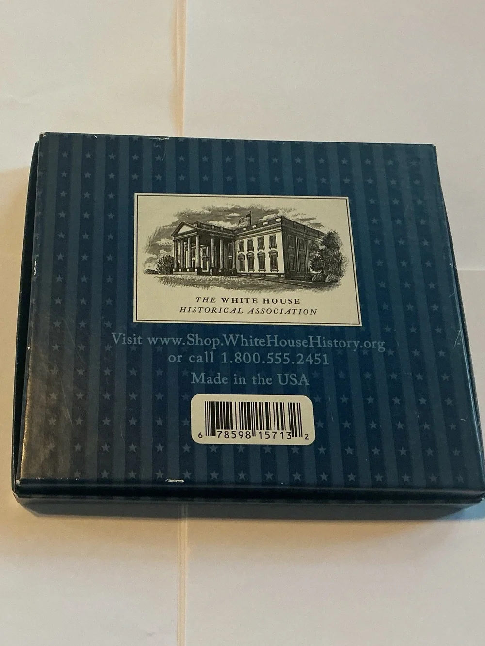 White House Xmas Ornament 2014